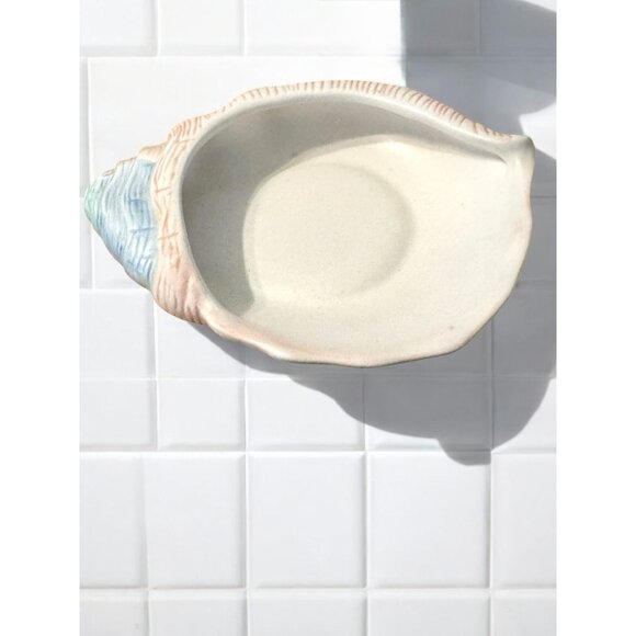 Vintage Springs China Cove Shell Soap Trinket Dish - Picture 3 of 7